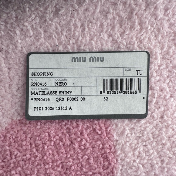 MIU MIU shoulder bag (Authentic) - Picture 10 of 11